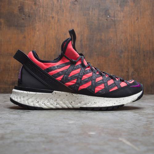 【★百貨店SALE★6/11十二時2時迄】ナイキ リアクト クリムゾン スニーカー メンズ 【 NIKE MEN ACG REACT TERRA GOBE (BRIGHT CRIMSON / VIVID PURPLE-SAIL) 】