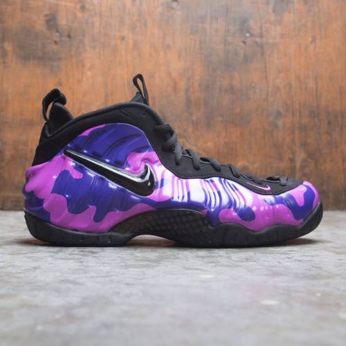 ナイキ フォームポジット プロ コート エアフォームポジットプロ スニーカー メンズ 【 NIKE MEN AIR FOAMPOSITE PRO (BLACK / COURT PURPLE-HYPER VIOLET) 】｜スニケス
