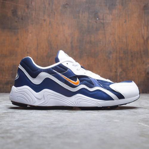 【★百貨店SALE★6/11十二時2時迄】ナイキ 望遠レンズ アルファ 青み 青色 スニーカー メンズ 【 NIKE MEN AIR ZOOM ALPHA (BINARY BLUE / CAROTENE-WHITE-BLACK) 】