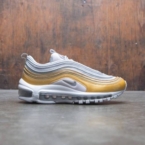 ナイキ マックス 特別 薄墨色 薄墨色 大気圏マックス スニーカー レディース 【 NIKE WOMEN AIR MAX 97 SPECIAL EDITION (VAST GREY / METALLIC SILVER-METALLIC GOLD) 】