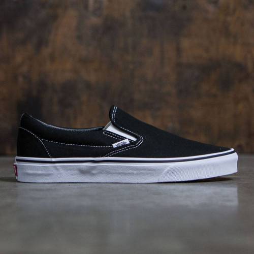 【★百貨店SALE★6/11真夜中2時迄】ヴァンズ バンズ 古典派音楽 スリッポン スニーカー メンズ 【 VANS MEN CLASSIC SLIP-ON (BLACK) / 】