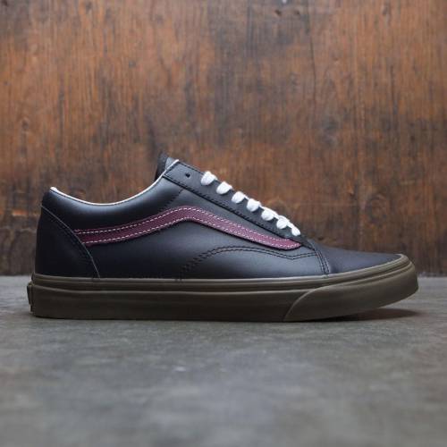 【★百貨店SALE★6/11真夜中2時迄】ヴァンズ バンズ 年寄りの学院 スニーカー メンズ 【 VANS MEN OLD SKOOL - BLEACHER (BLACK) / 】