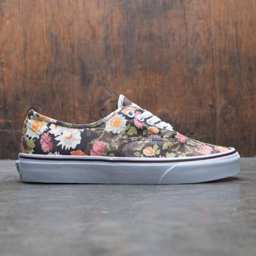 ヴァンズ バンズ オーセンティック スニーカー メンズ 【 VANS MEN AUTHENTIC - ABSTRACT FLORAL (BLACK / FLOWER) 】