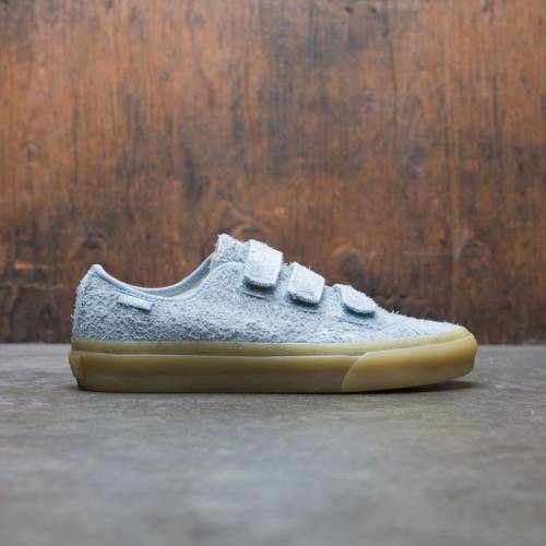 ヴァンズ バンズ スエード スウェード スニーカー レディース 【 VANS WOMEN STYLE 23 FUZZY SUEDE (BLUE / ARONA) 】