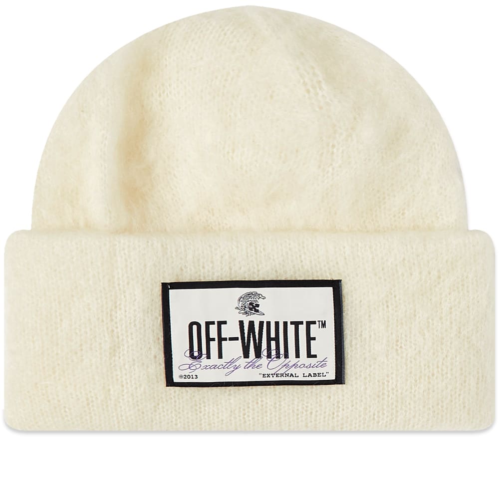 高品質新品 OFF-WHITE オフホワイト ビーニー キャップ 帽子 ベージュ