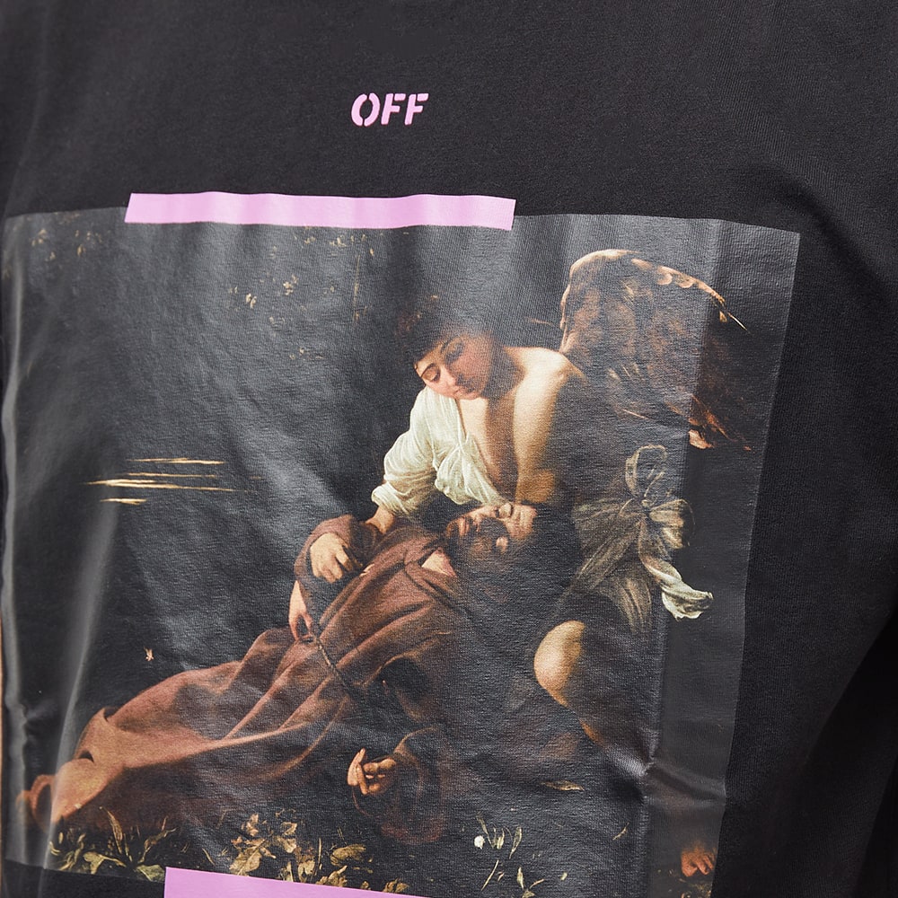 OFF-WHITE オフホワイト アロー Tシャツ スリム ブラック 黒色 メンズ