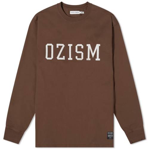 アンダーカバー スリーブ Tシャツ 茶色 ブラウン 長袖 メンズ 【 UNDERCOVER X NONNATIVE OSIZM LONG SLEEVE T-SHIRT / BROWN 】 メンズファッション トップス カットソー|スニケス