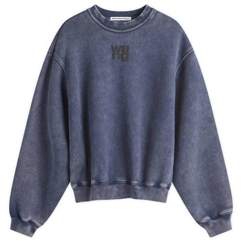 アレキサンダーワン スウェットシャツ トレーナー 黒色 ブラック レディース 【 ALEXANDER WANG ALEXANDER WANG SWEATSHIRT / BLACK 】 レディースファッション トップス|スニケス
