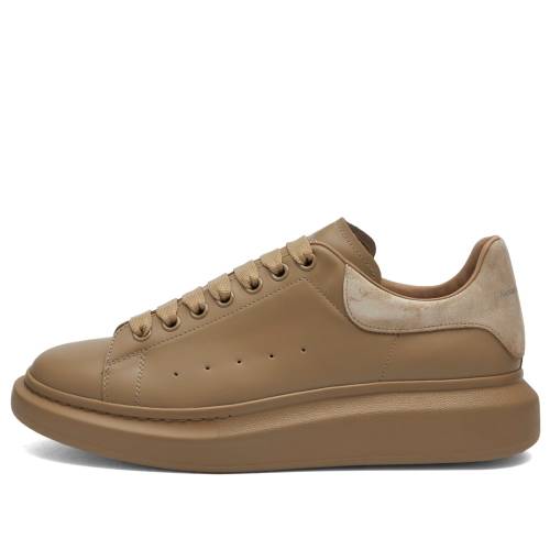 アレキサンダーマックイーン スエード スウェード 靴 スニーカー & メンズ 【 ALEXANDER MCQUEEN ALEXANDER MCQUEEN SUEDE TAB OVERSIZED SNEAKER / STONE & STONE 】｜スニケス