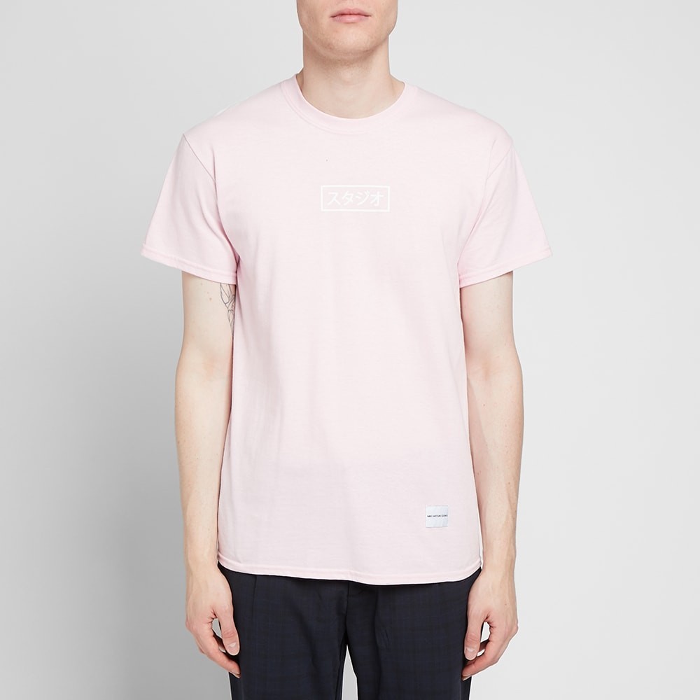 楽天市場 Mki スタジオ ボックス Tシャツ ピンク Pink Mki Studio Box Tee メンズファッション トップス Tシャツ カットソー スニケス