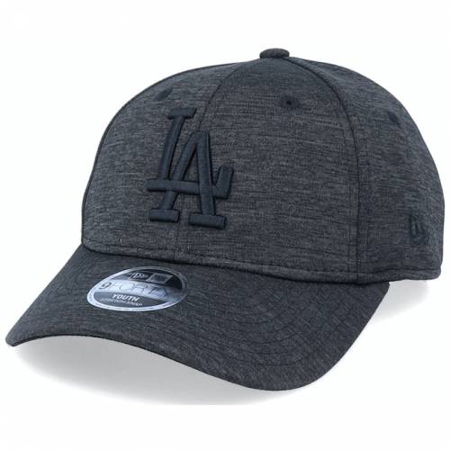 New Era ドジャース ヘザー ニューエラ ロサンゼルス ジュニア キッズ Heather Kids Essential 9forty Black Adjustable Ice Org Br
