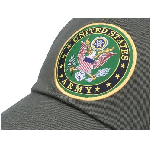 U S Army アーミー ベースボール キャップ キャップ 帽子 オリーブ U S ユニセックス Army Us Seal Washed Cotton Baseball Cap Olive Dad Csg Com Py