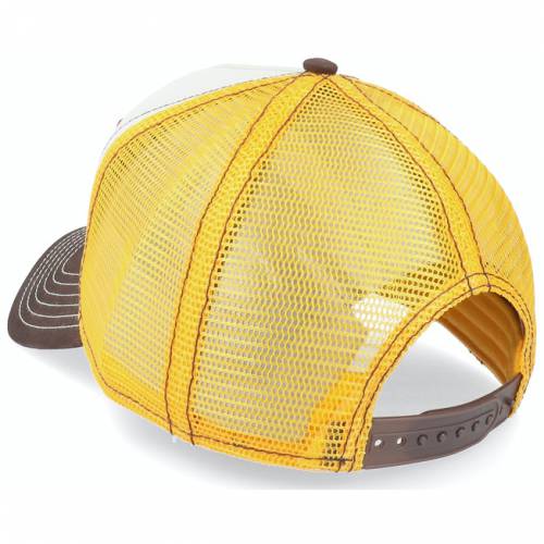 超安い ファッションブランド カジュアル ファッション キャップ ハット メンズ帽子 ステットソン Work トラッカー ユニセックス バッグ 小物 ブランド雑貨 Stetson Hard Work White Yellow Brown Trucker クリスマスツリー特価 キャップ