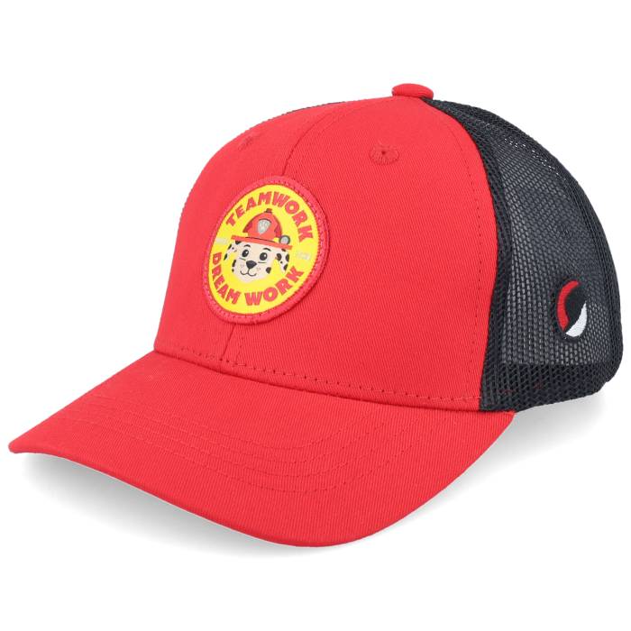 Paw Patrol 【 Kids Marshall Teamwork Red/Black Trucker Kids Red 】 トラッカー キッズ ベビー マタニティ キッズファッション 帽子 キャップ ジュニア キッズ Red 赤・レッド画像