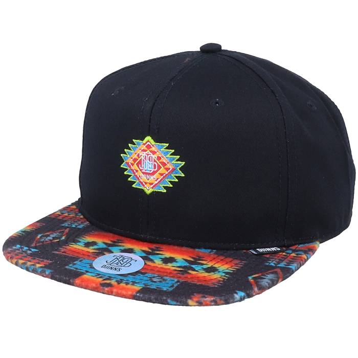 Djinns 【 Aztek Crown Black Snapback Men Black 】 黒色 ブラック Snapback スナップバック バッグ メンズ 黒色 ブラック|スニケス