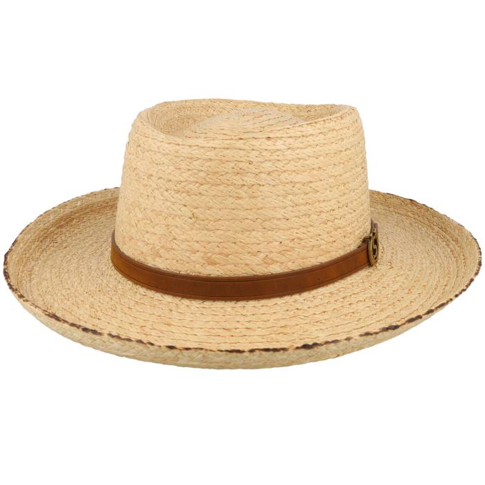 【★百貨店SALE★6/11真夜中2時迄】ステットソン Stetson 【 Gambler Raffia Beige Straw Hat Men Beige 】 ベージュ メンズ ベージュ