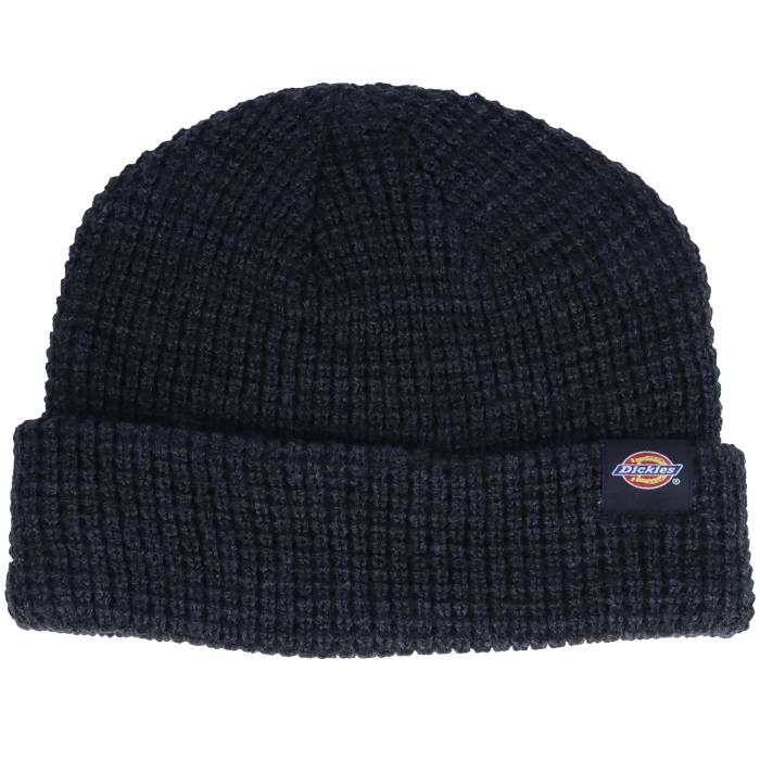ディッキーズ Dickies 【 Woodworth Waffle Black Cuff Men Black 】 ワッフル 黒色 ブラック メンズ 黒色 ブラック