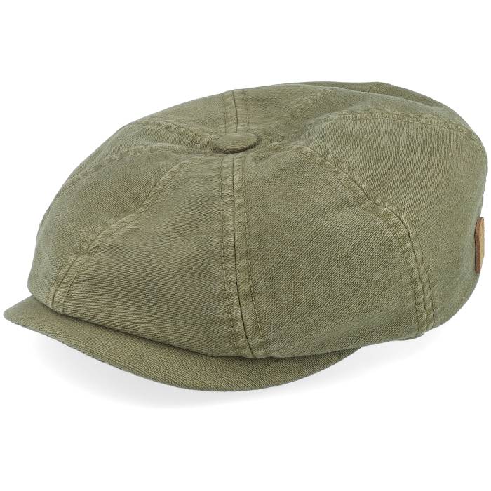 ステットソン Stetson 【 Hatteras Cotton X The Feebles Flat Cap Men Green 】 キャップ 帽子 メンズ green 緑・グリーン