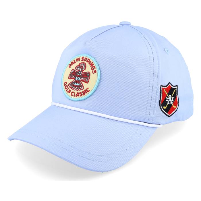 アメリカンニードル American Needle 【 Palm Springs Ltwght Rope 19Th Hole Golf Light Blue Dad Cap Men Blue 】 golf ゴルフ 青色 ブルー キャップ 帽子 メンズ 青色 ブルー|スニケス