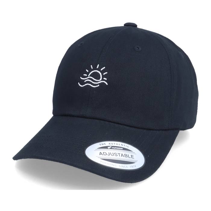 Abducted 【 Tiny Ocean Sunset Black Dad Cap Men Black 】 黒色 ブラック キャップ 帽子 メンズ 黒色 ブラック｜スニケス