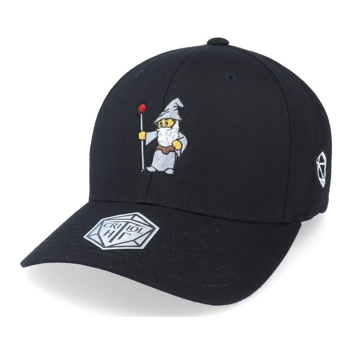 Critiql Hit 【 Grey Wizard Black Flexfit Men Black 】 灰色 グレー 黒色 ブラック メンズ 黒色 ブラック｜スニケス