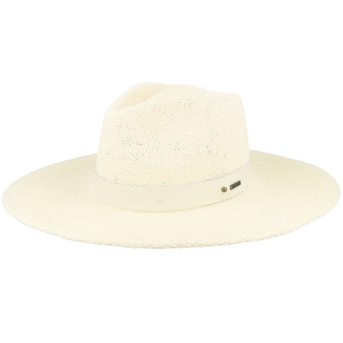 ブリクストン Brixton 【 Eleanor Bone Straw Hat Men Beige 】 メンズ ベージュ｜スニケス