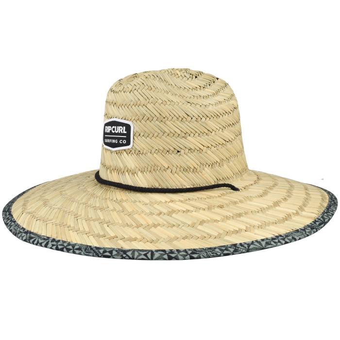 リップカール Rip Curl 【 Fun Times Natural/Military Green Sun Straw Hat Men Beige 】 green 緑・グリーン メンズ ベージュ