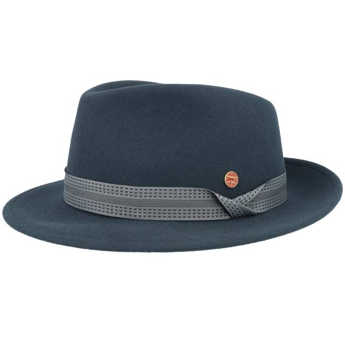 Mayser 【 Maleo Wool Ceder Fedora Men Grey 】 メンズ 灰色 グレー