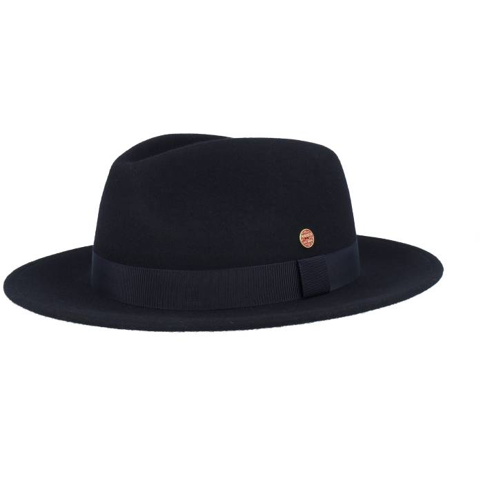 Mayser 【 Mathis Wool Swallow Black Fedora Men Black 】 黒色 ブラック メンズ 黒色 ブラック｜スニケス