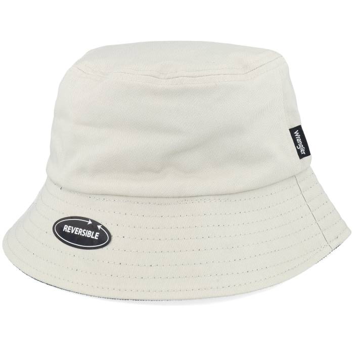 ラングラー Wrangler 【 Reversible Hat Natural/Navy Bucket Men Beige / Blue 】 リバーシブル メンズ ベージュ 青色 ブルー|スニケス