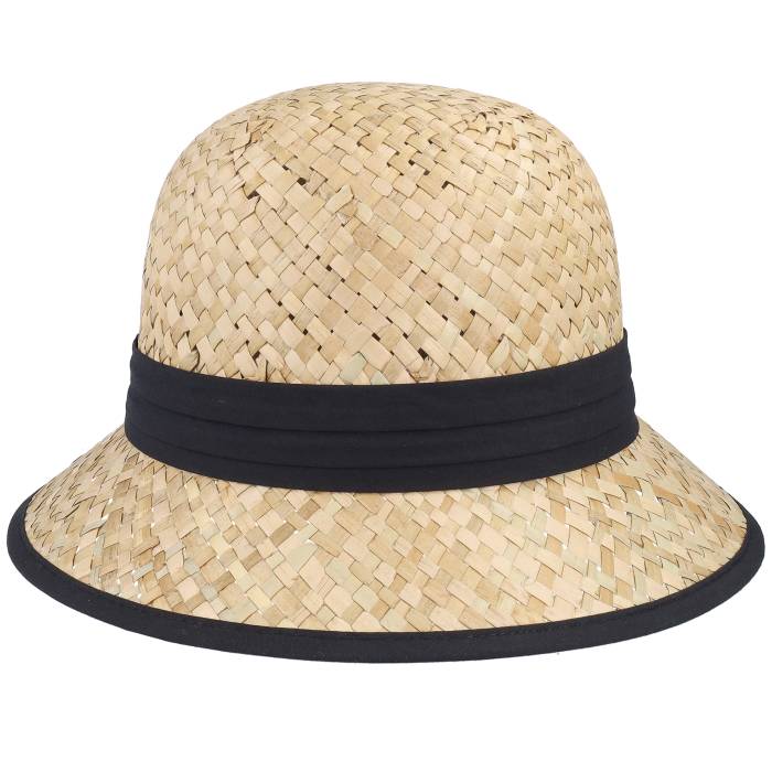Seeberger 【 Seegrass Small Bell Natural Straw Hat Women 】 自然的 レディース