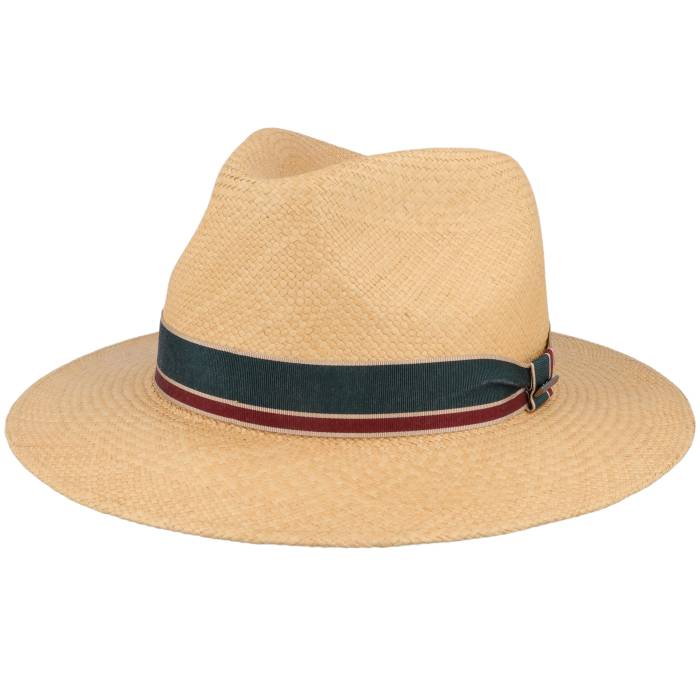 【★百貨店SALE★6/11十二時2時迄】ステットソン Stetson 【 Traveller Panama Beige Straw Hat Men Beige 】 ベージュ メンズ ベージュ