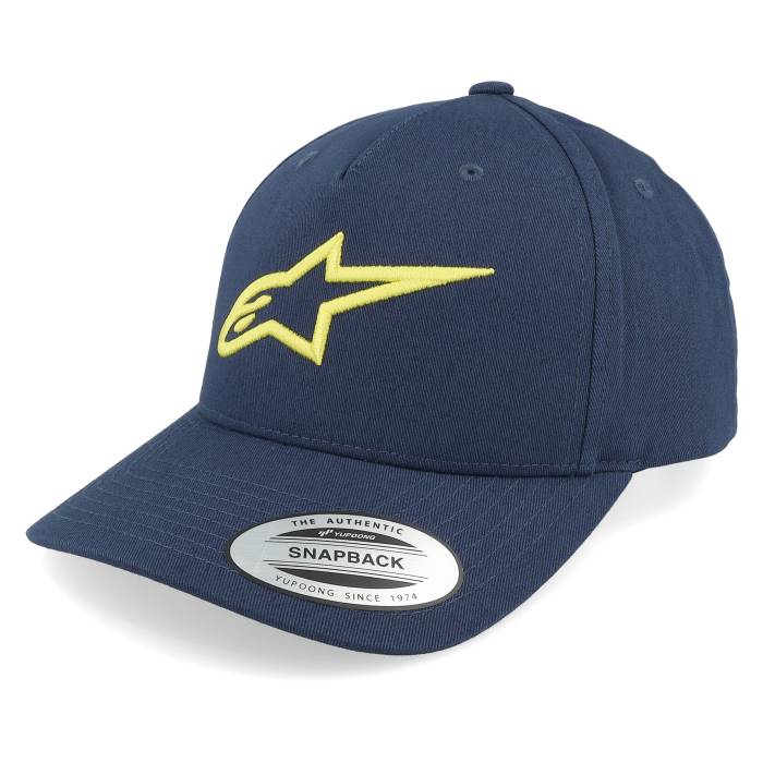 アルパインスター Alpinestars 【 Ageless Hat Navy/Hi Vis Yellow Adjustable Men Blue 】 yellow 黄色・イエロー メンズ 青色 ブルー｜スニケス 14,839円