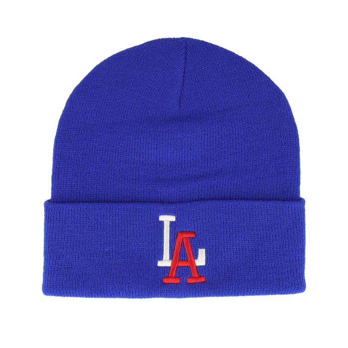 アメリカンニードル American Needle 【 Los Angeles Dodgers Milb Knit Royal Cuff Men Blue 】 ドジャース ニット メンズ 青色 ブルー|スニケス