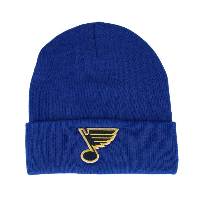 アメリカンニードル American Needle 【 St. Louis Blues Terrain Knit Solid Royal Cuff Men Blue 】 ブルース ニット ソリッド メンズ 青色 ブルー