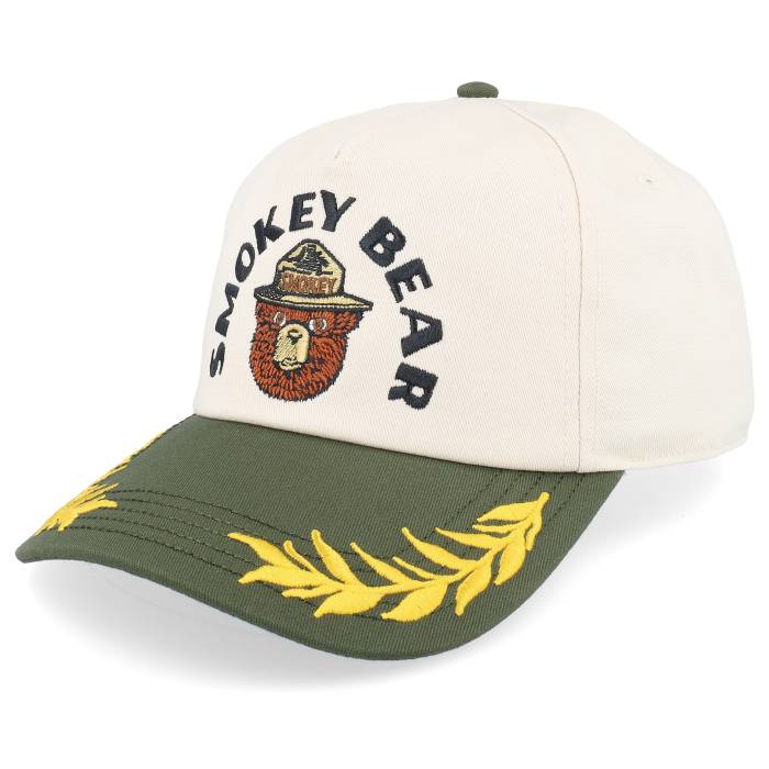 アメリカンニードル American Needle 【 Smokey Bear Club Captain Ivory/Army Green Adjustable Men White 】 クラブ green 緑・グリーン メンズ 白色 ホワイト｜スニケス