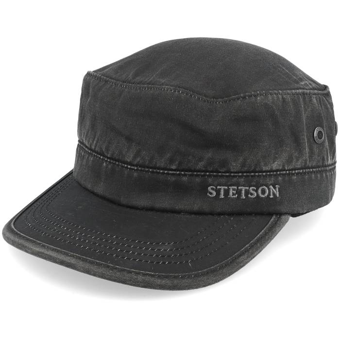 ステットソン Stetson 【 Co/Pes Lined Black Army Men Black 】 黒色 ブラック アーミー メンズ 黒色 ブラック