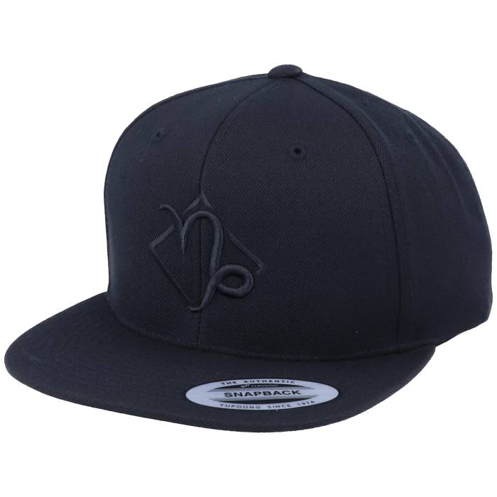 Astrology 【 Capricorn 3D Black Snapback Men Black 】 黒色 ブラック Snapback スナップバック バッグ メンズ 黒色 ブラック