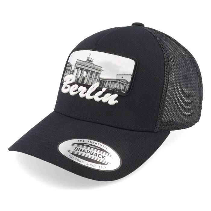 Bacpakr 【 Berlin 3D & Patch Black Trucker Men Black 】 黒色 ブラック トラッカー メンズ 黒色 ブラック｜スニケス