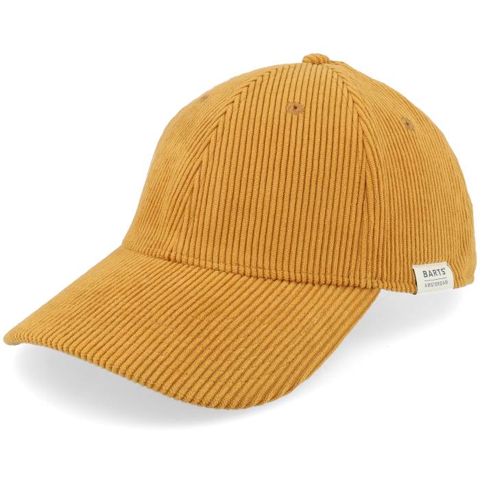 Barts 【 Dyllan Cap Ochre Adjustable Men Yellow 】 キャップ 帽子 メンズ yellow 黄色・イエロー｜スニケス 18,144円