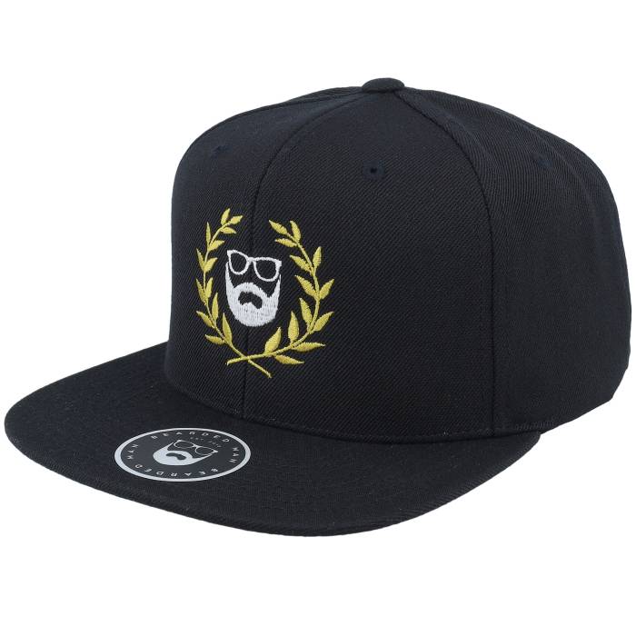 Bearded Man 【 Caesar Logo Black Snapback Men Black 】 ロゴ 黒色 ブラック Snapback スナップバック バッグ メンズ 黒色 ブラック