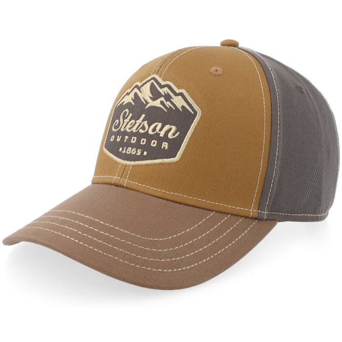 ステットソン Stetson 【 Baseball Cap Ranger Brown/Ochre Adjustable Men Brown 】 ベースボール キャップ 帽子 レンジャー メンズ 茶色 ブラウン