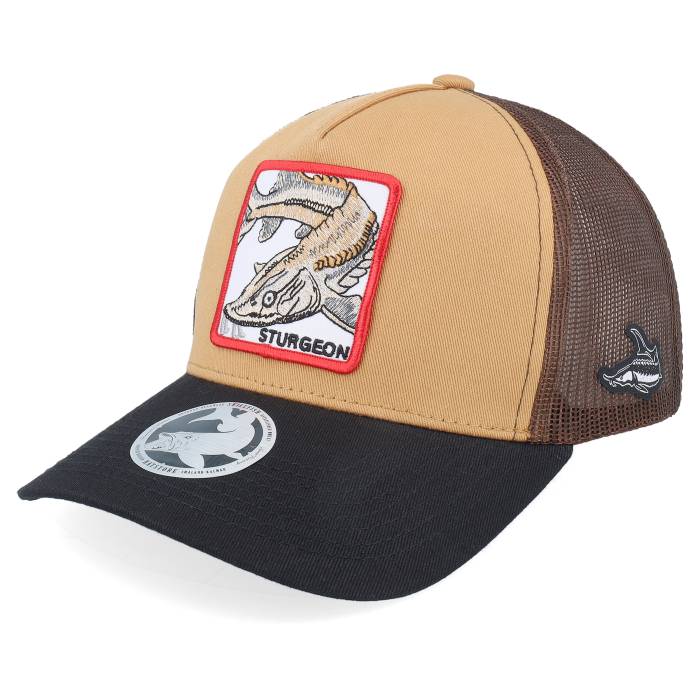 Skillfish 【 Sturgeon Box Wheat/Brown/Black A-Frame Trucker Men Brown / Black 】 ボックス トラッカー メンズ 茶色 ブラウン 黒色 ブラック