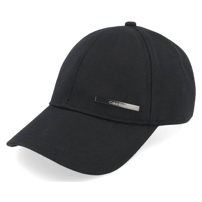 カルバンクライン Calvin Klein 【 Metal Bar Cap Black Adjustable Men Black 】 メタル キャップ 帽子 黒色 ブラック メンズ 黒色 ブラック