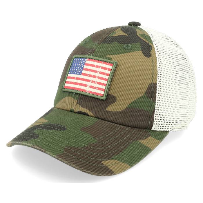アメリカンニードル American Needle 【 Usa Ballpark Mesh Ivory/Camo Trucker Men 】 トラッカー メンズ 15,048円