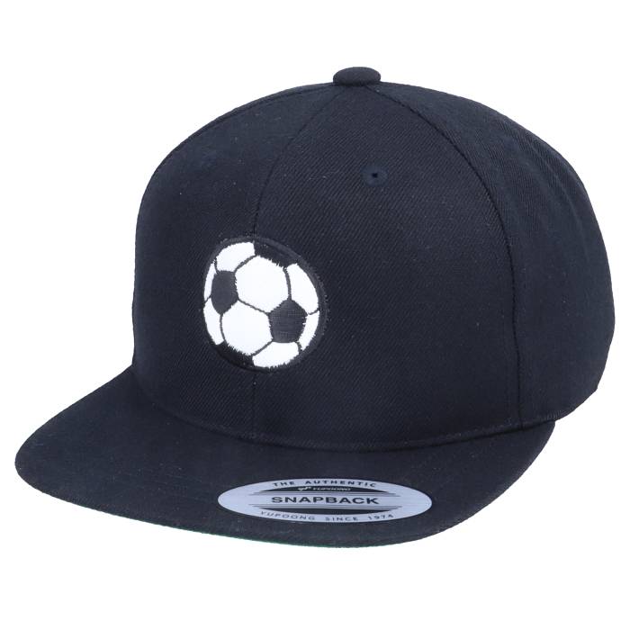 Forza 【 Kids Football Applique Black Snapback Kids Black 】 フットボール 黒色 ブラック Snapback スナップバック バッグ ジュニア キッズ 黒色 ブラック