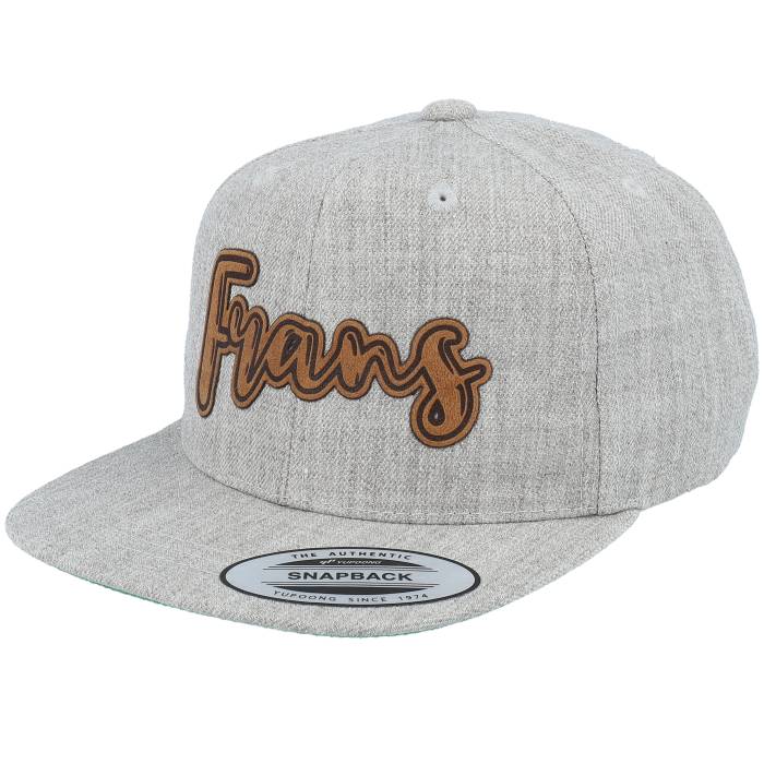 Kiddo Cap 【 Kids Frans Engraved Patch Heather Grey Snapback Kids Grey 】 heather ヘザー 灰色 グレー Snapback スナップバック バッグ ジュニア キッズ 灰色 グレー|スニケス