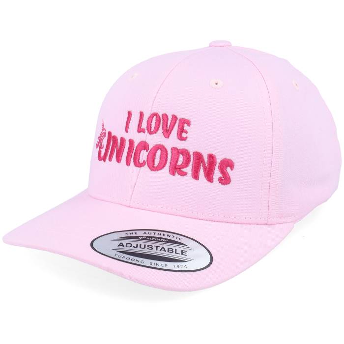 Unicorns 【 Kids I Love Pink Adjustable Kids Pink 】 pink ピンク ジュニア キッズ pink ピンク