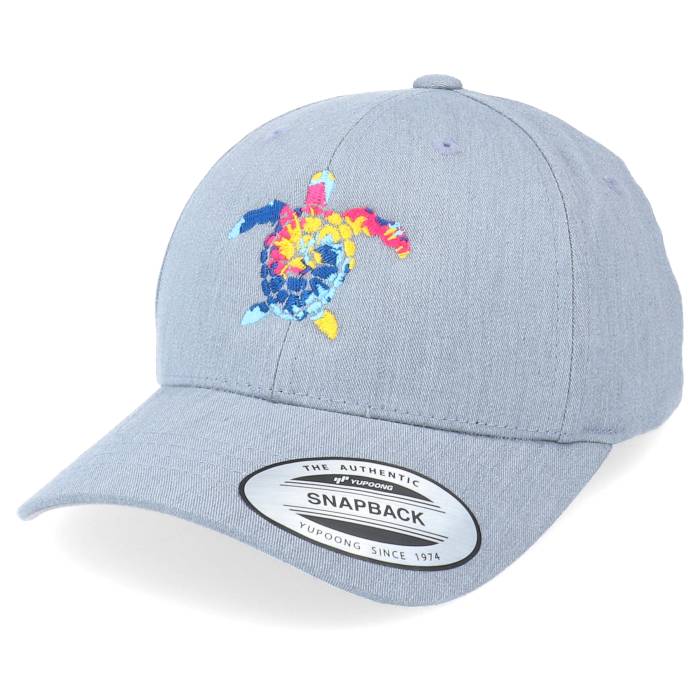 Kiddo Cap 【 Kids Summer Sea Turtle Heather Grey Adjustable Kids Grey 】 Summer サマー heather ヘザー 灰色 グレー ジュニア キッズ 灰色 グレー｜スニケス
