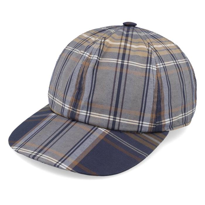 City Sport 【 Dbl Uni Checkered Blue/Beige Dad Cap Men Blue 】 キャップ 帽子 メンズ 青色 ブルー｜スニケス